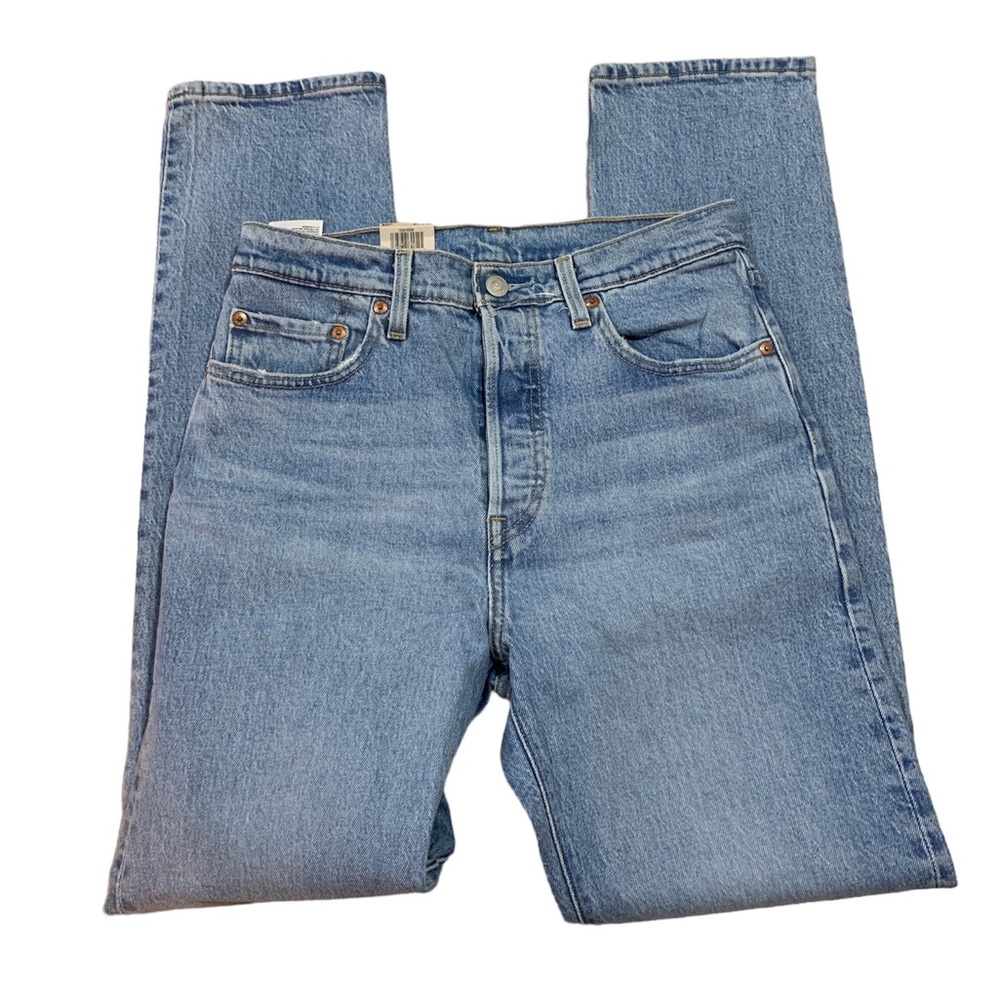 Levi's Classic Light Wash Straight-Leg Jeans